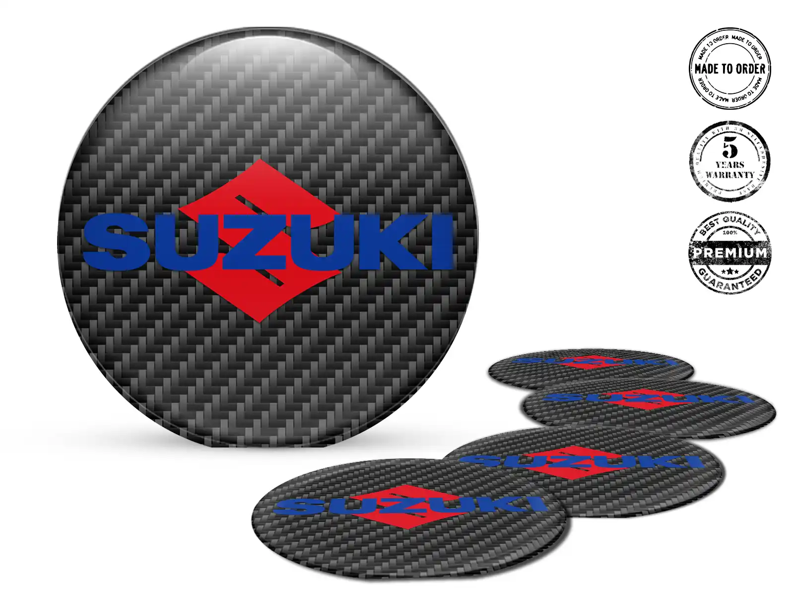 Suzuki Silikonsticker Premium Cosmic Velocity Wave